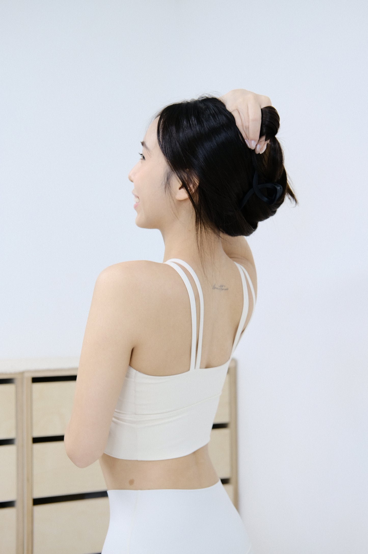 Double shape ballet padded top